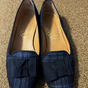Stubbs & Wootton plaid Loafers size 8
